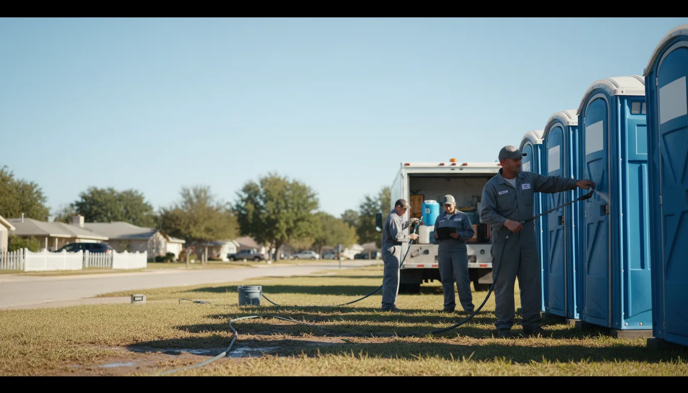 Long-Term Portable Toilet Rental in Bevington, IA near me